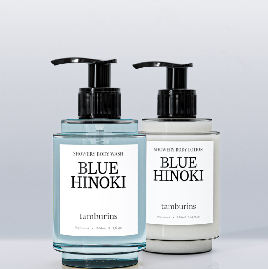 海洋余韵，氤氲芬芳 TAMBURINS上新BLUE HINOKI蓝色桧木身体护理系列