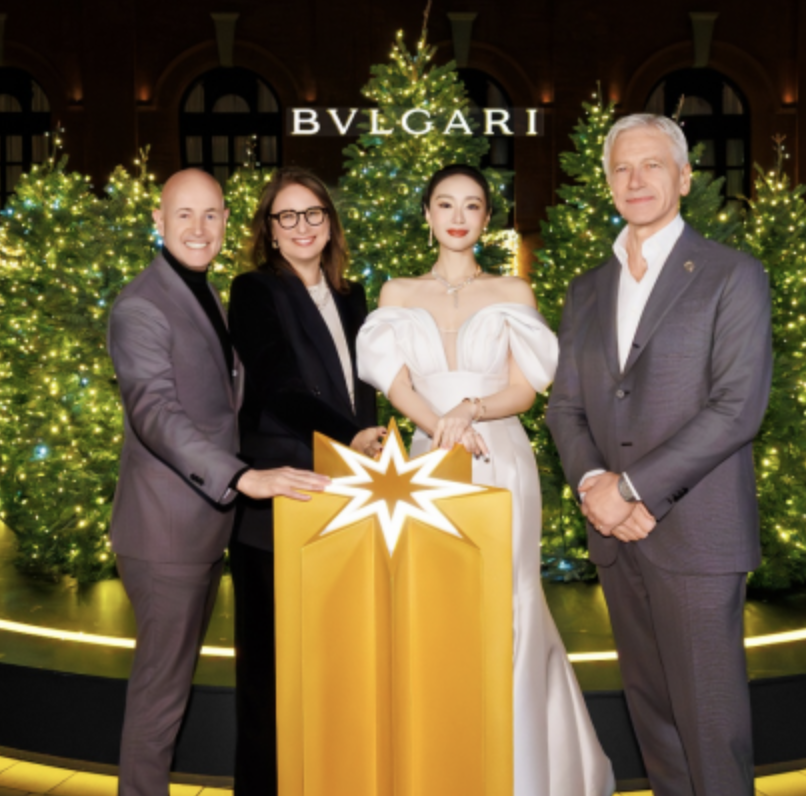 凝聚华彩 欢庆此刻 上海宝格丽酒店点亮2025节日季庆典